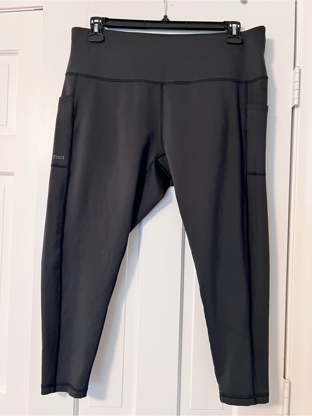 Marmot Black Tights 3/4 Length Size 2X